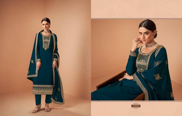 Zisa Firdosh Designer Silk Embroidered Suit Collection